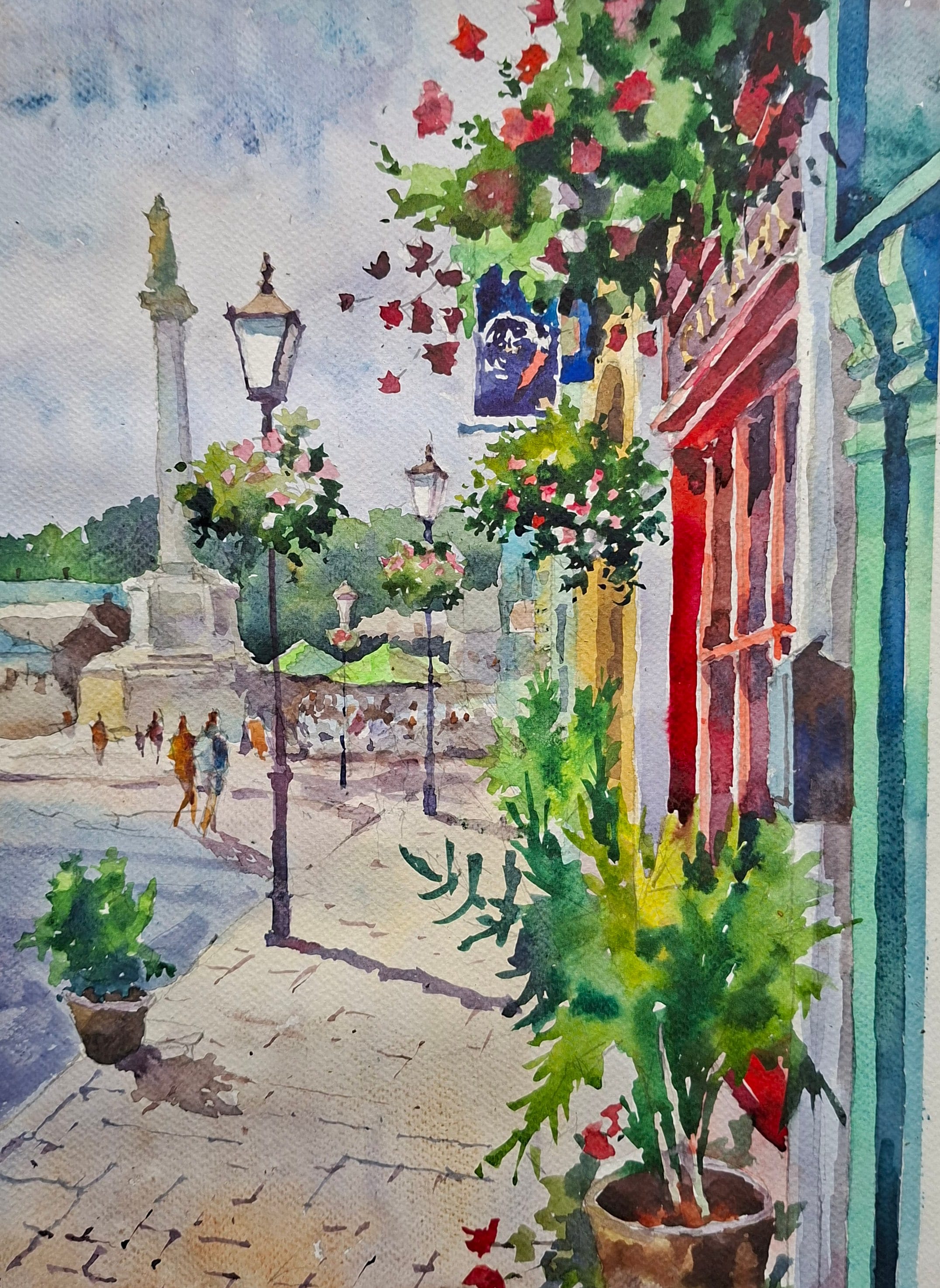 Ireland watercolour — watercolour by Serhii Shcherbakov