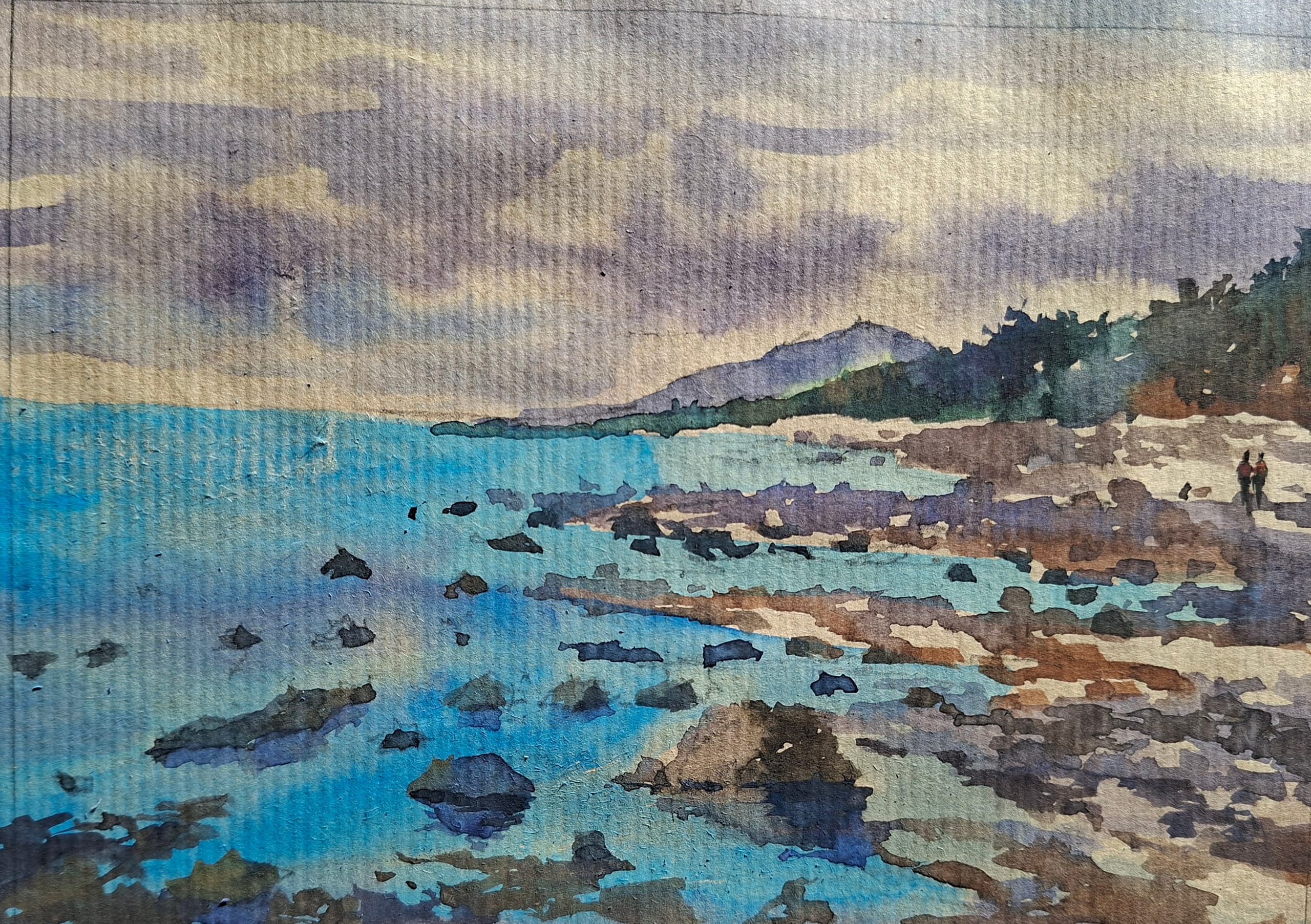 Ireland watercolour — watercolour by Serhii Shcherbakov