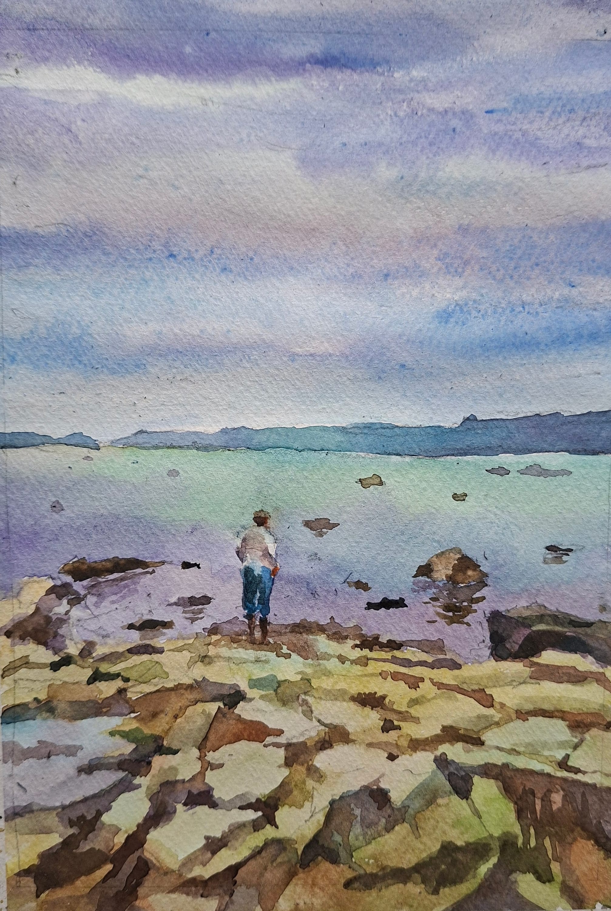Ireland watercolour — watercolour by Serhii Shcherbakov