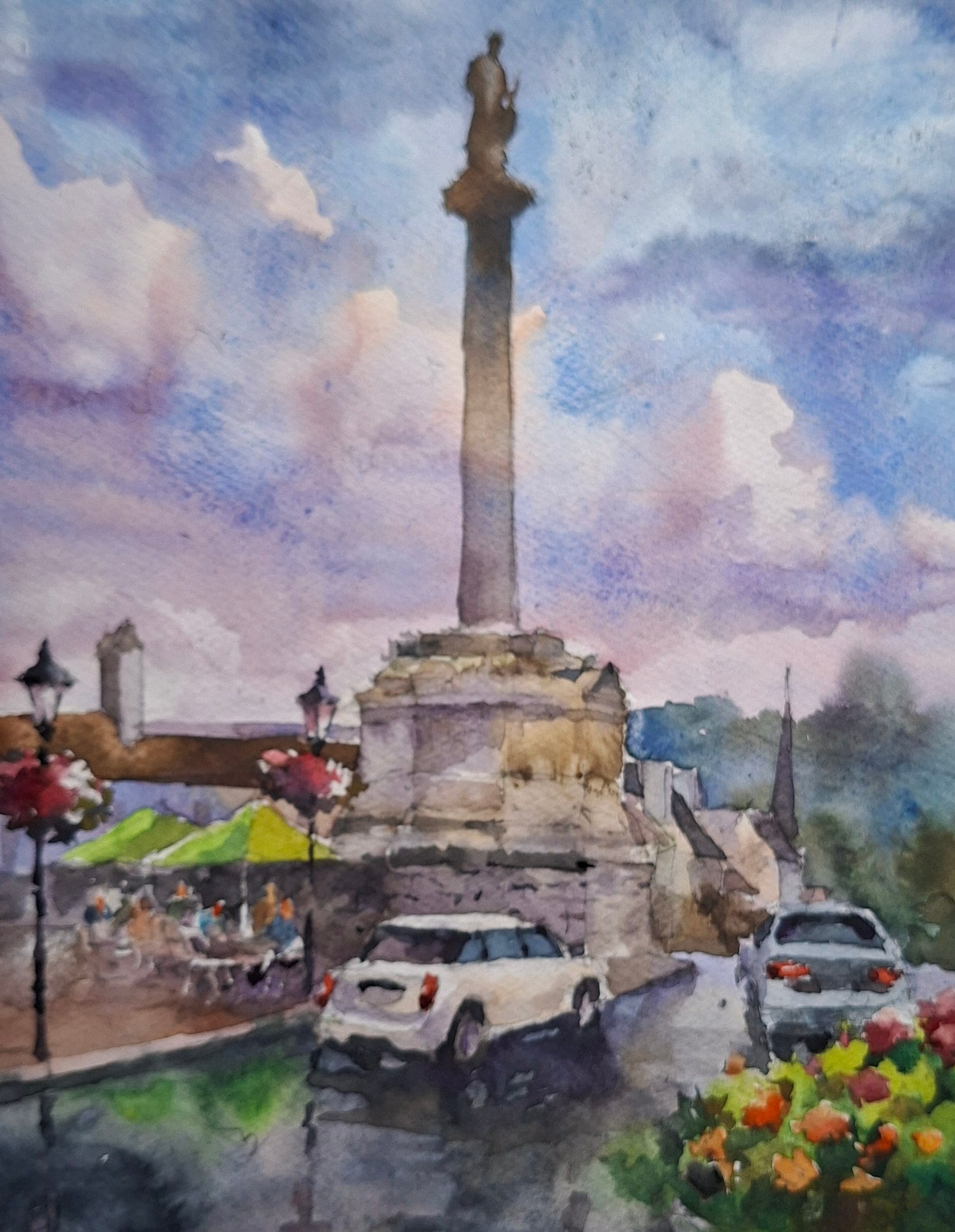 Ireland watercolour — watercolour by Serhii Shcherbakov