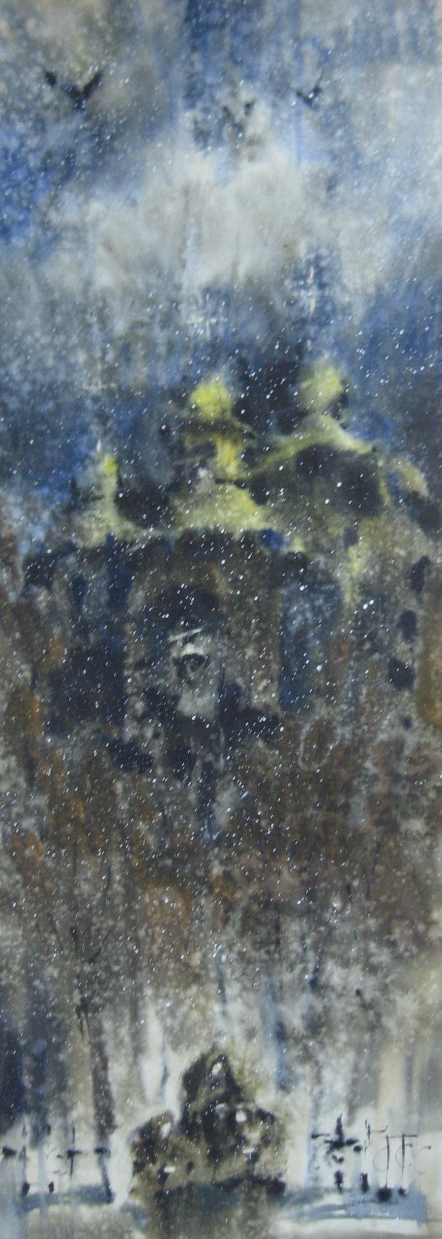 Bell of Faith — watercolour by Serhii Shcherbakov