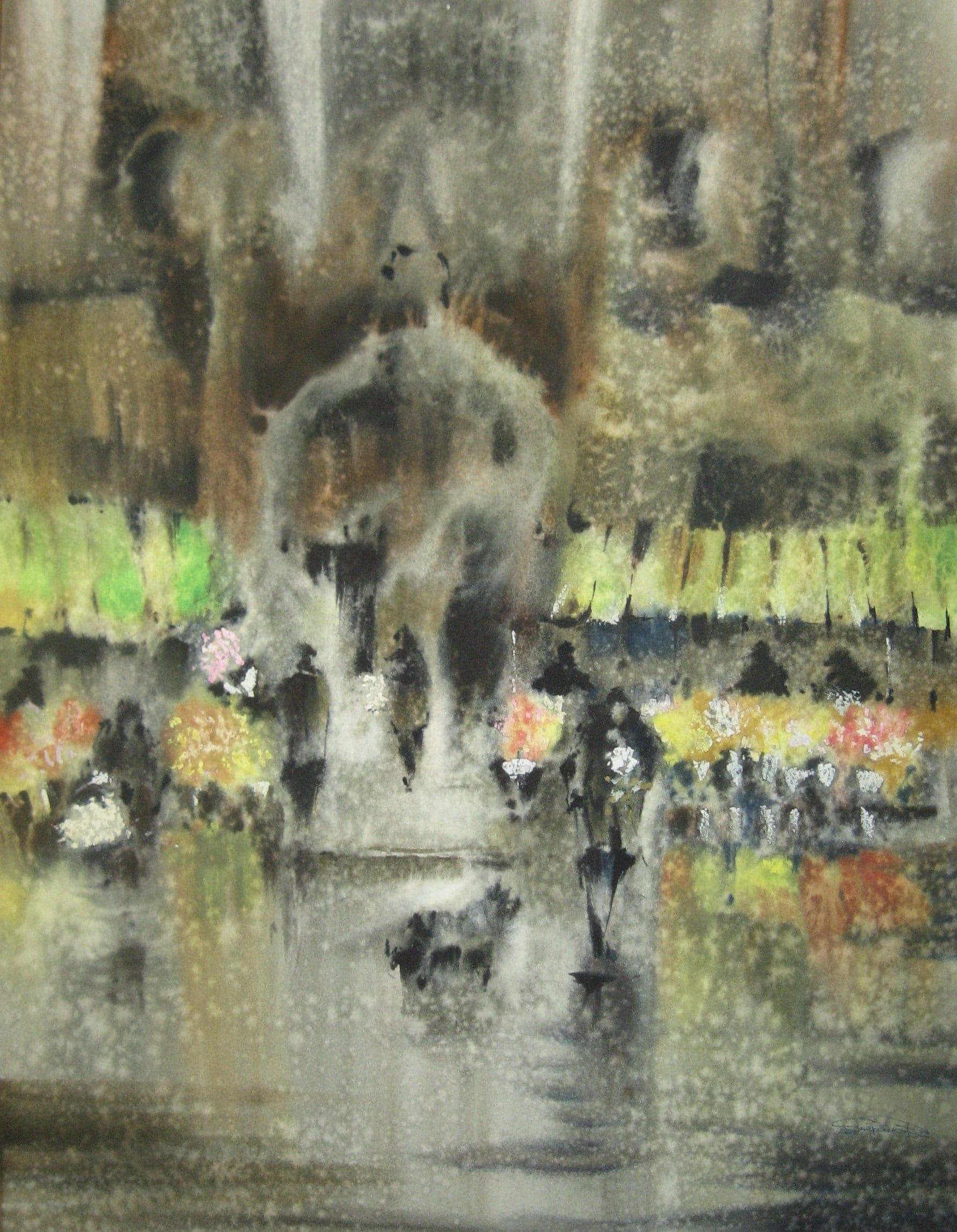 Morning Gift — watercolour by Serhii Shcherbakov