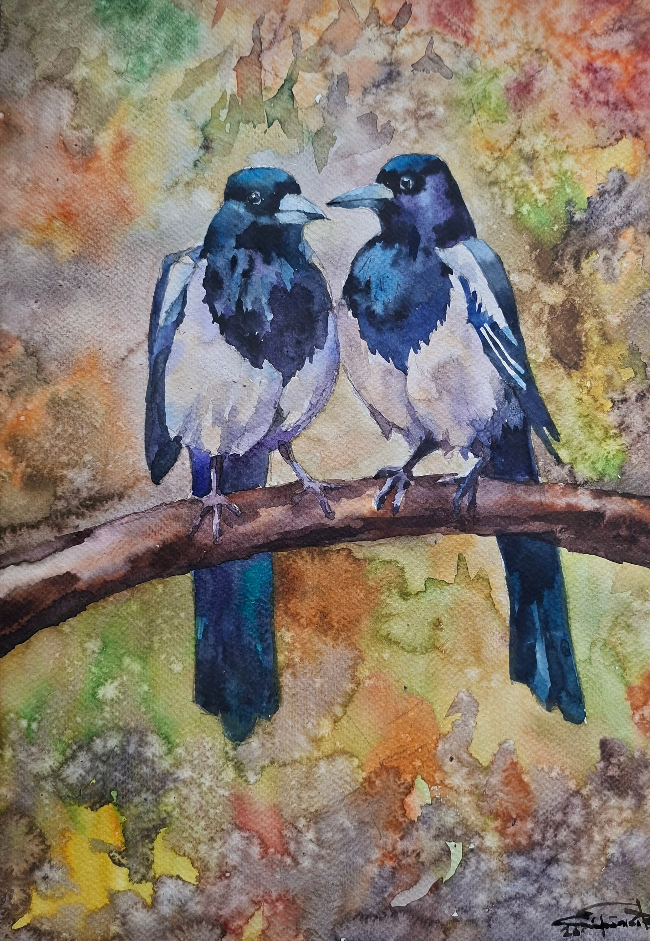 Ireland watercolour — watercolour by Serhii Shcherbakov