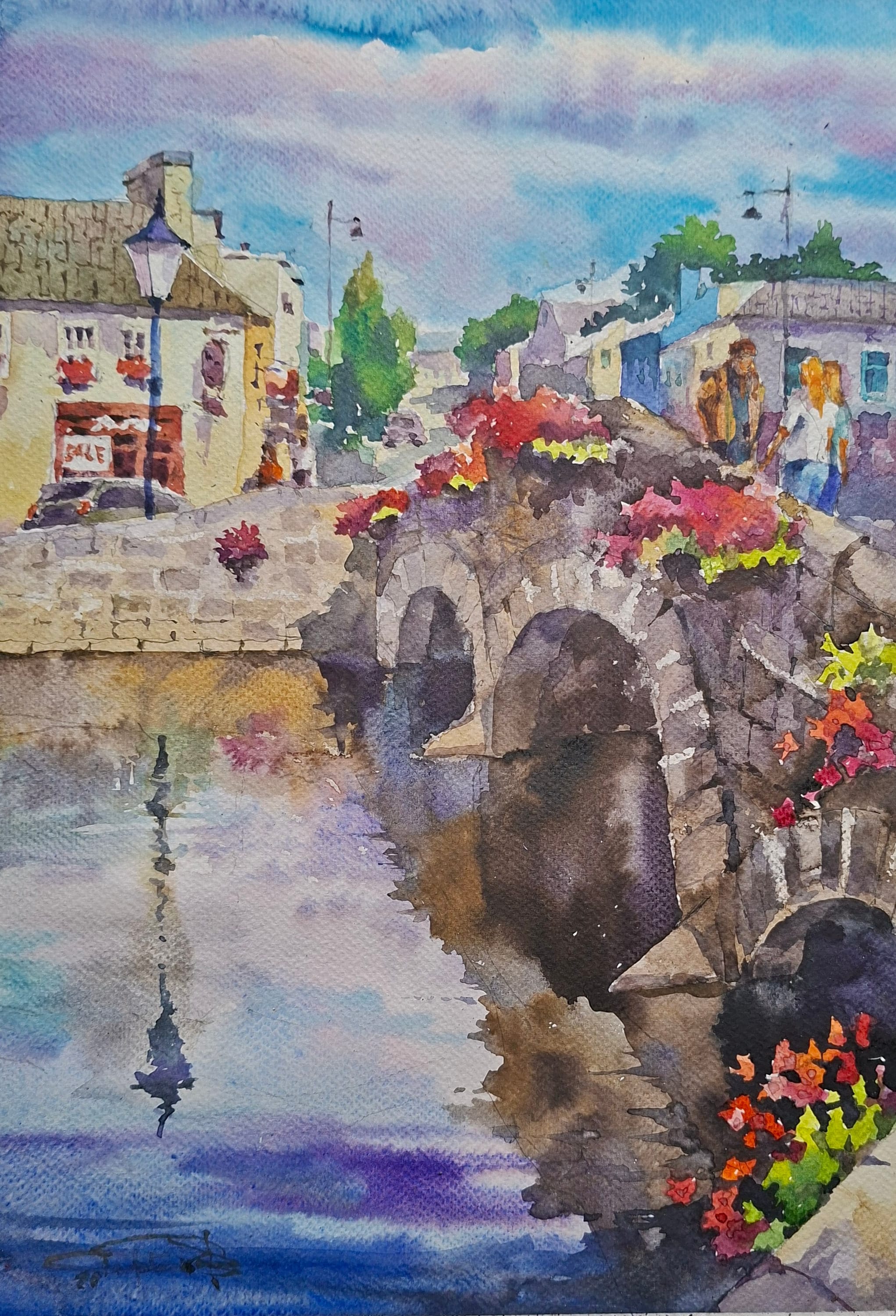 Ireland watercolour — watercolour by Serhii Shcherbakov