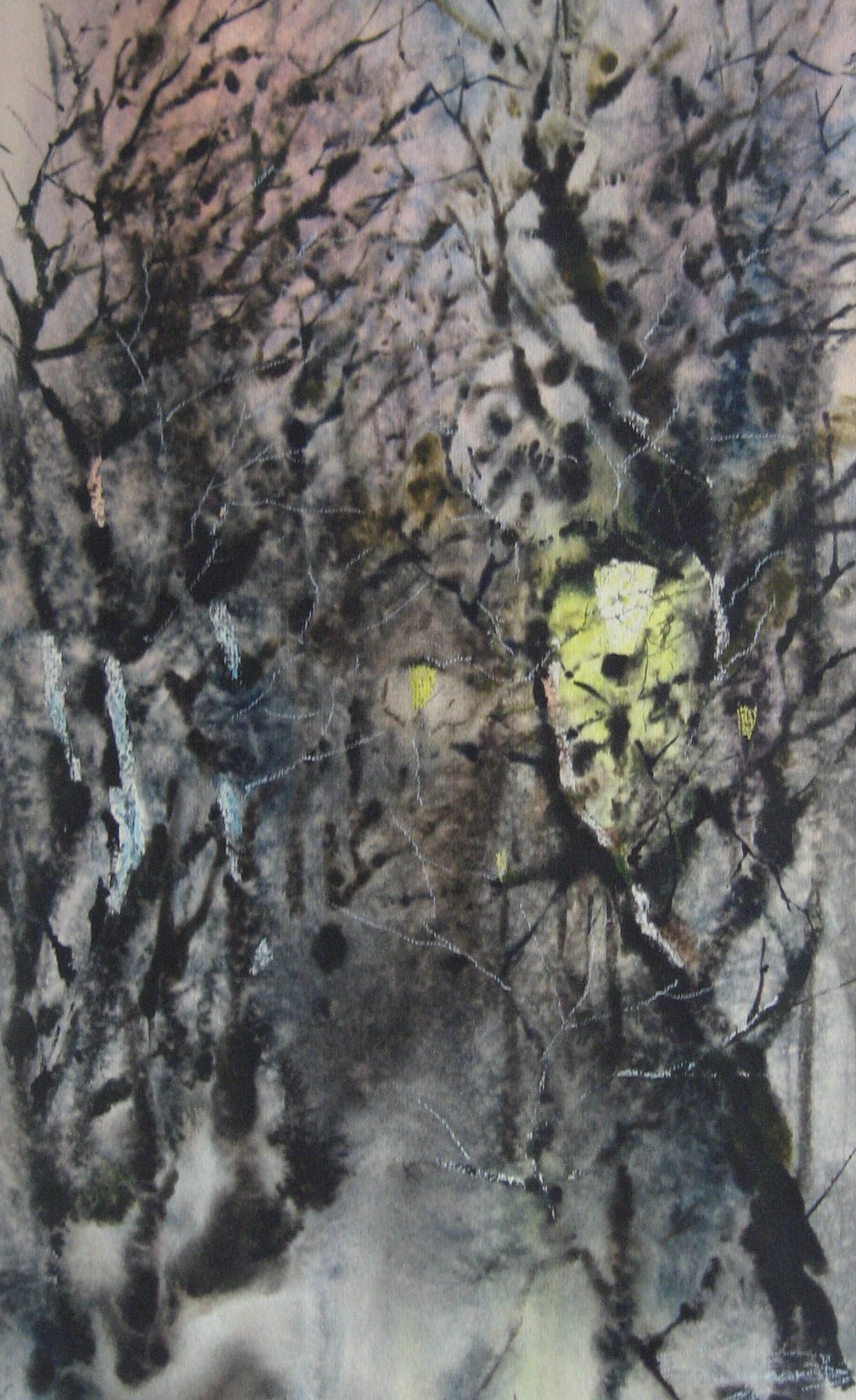 Dark Alley — watercolour by Serhii Shcherbakov
