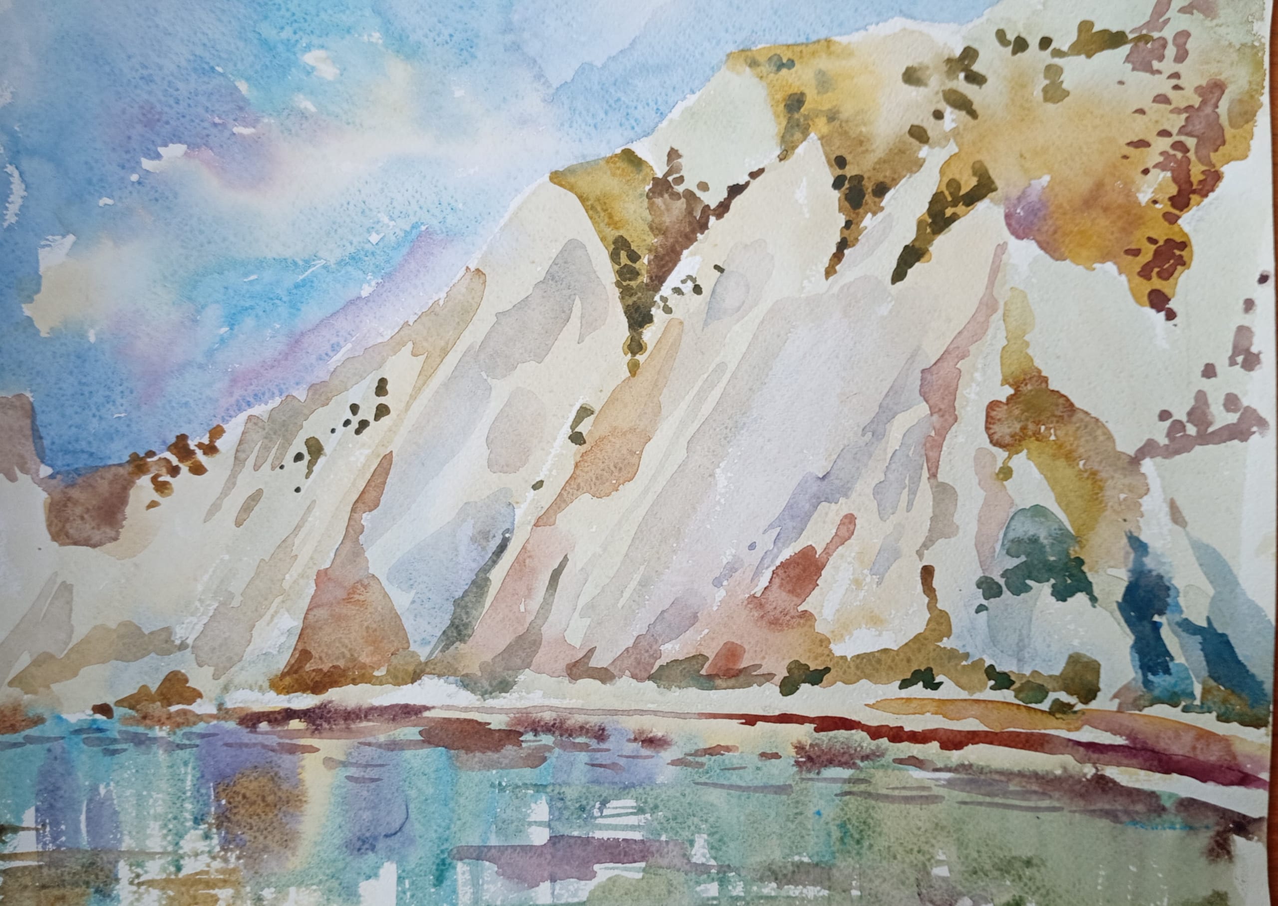 Crimean Impressions No. 6 — watercolour by Serhii Shcherbakov