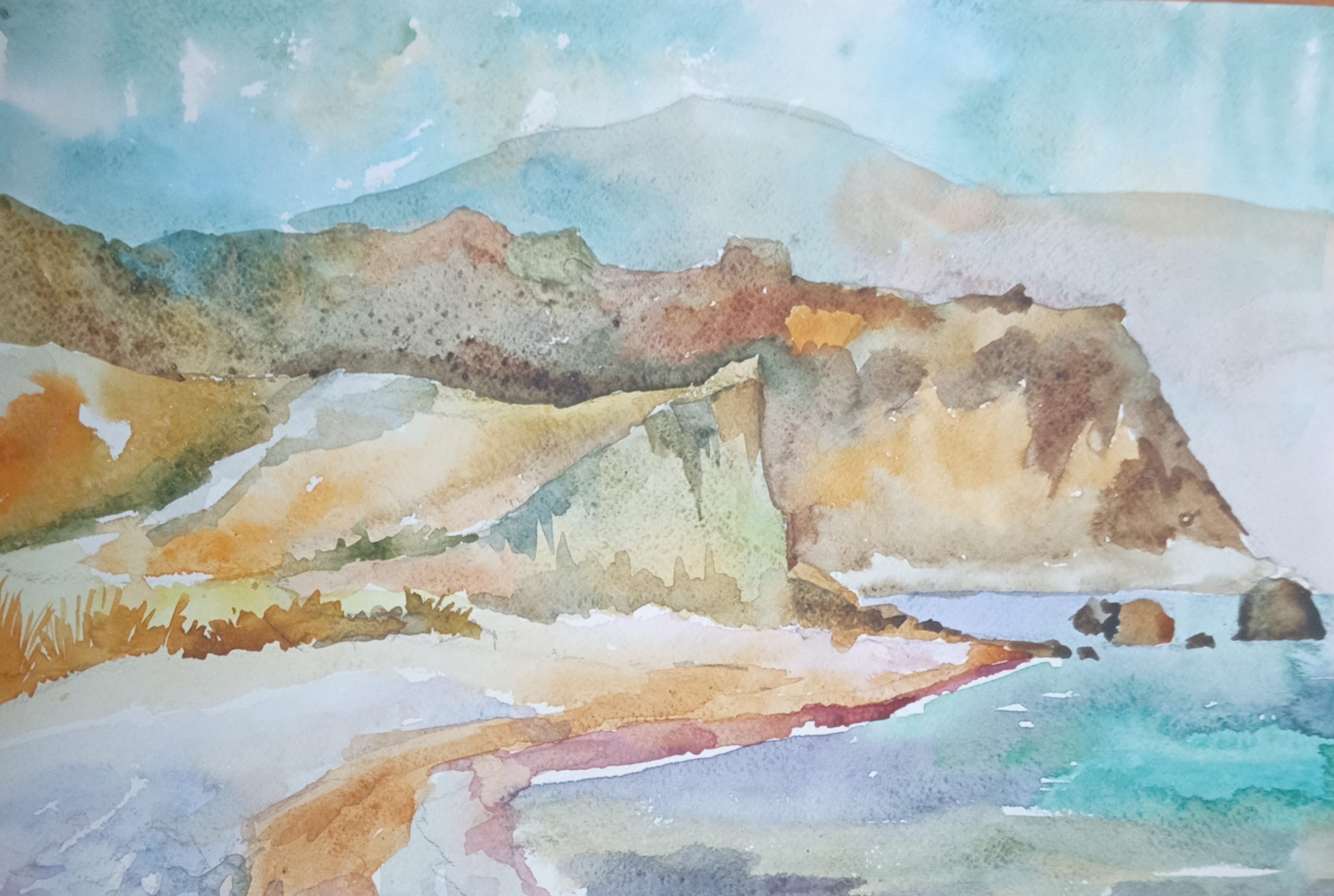 Crimean Impressions No. 3 — watercolour by Serhii Shcherbakov