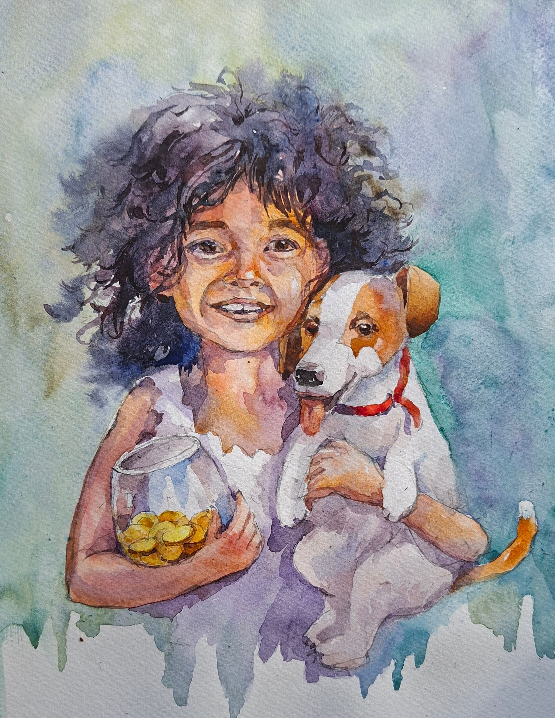 Ireland watercolour — watercolour by Serhii Shcherbakov