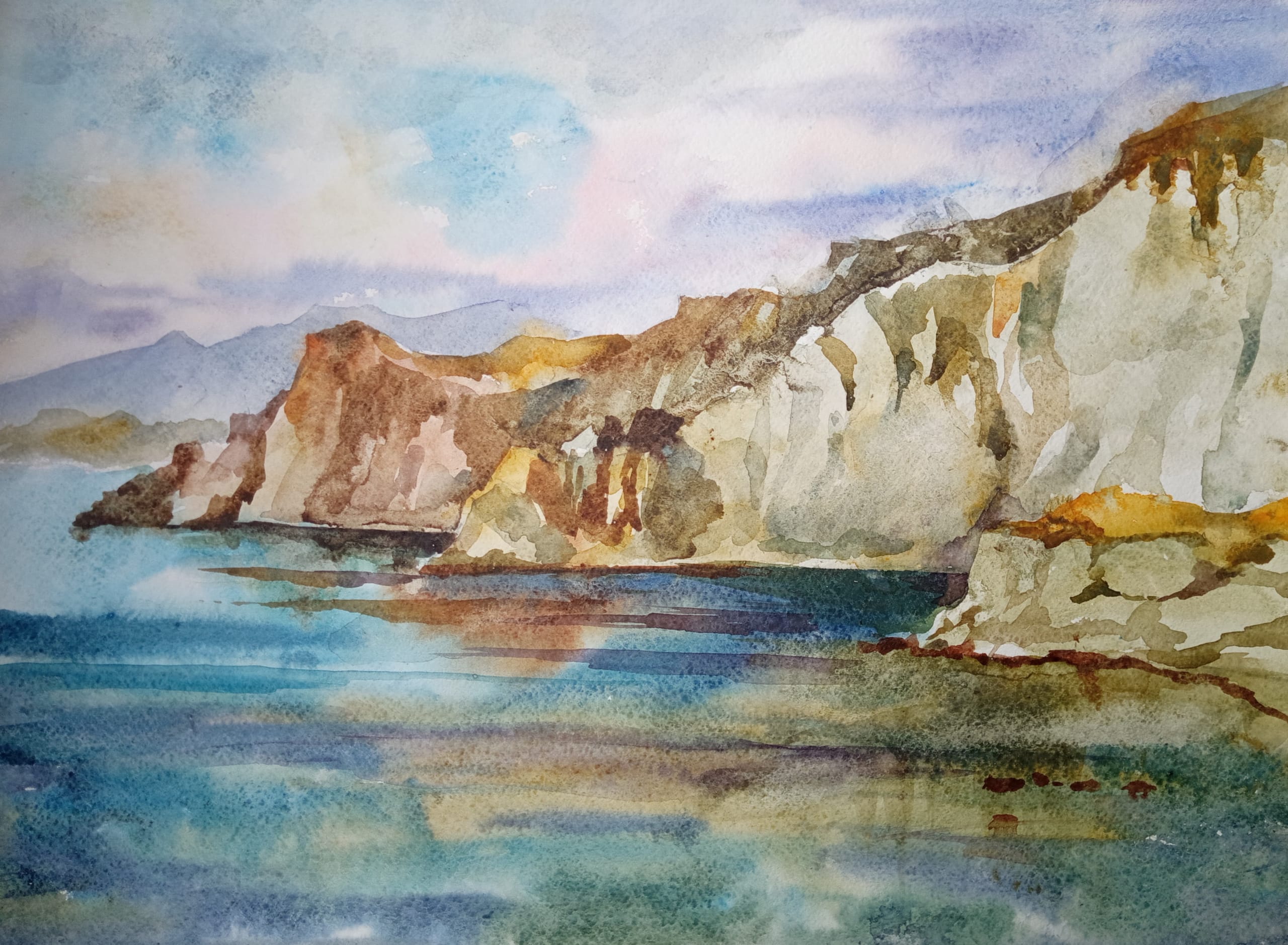 Crimean Impressions No. 8 — watercolour by Serhii Shcherbakov